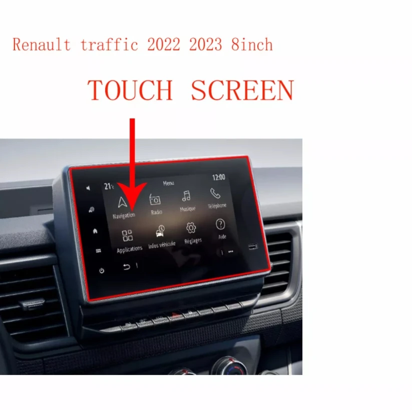 Autoradio Android 10.1" Per Renault Trafic E Kangoo (2021+) – Wireless CarPlay, Android Auto, Head-Up Display E DAB+