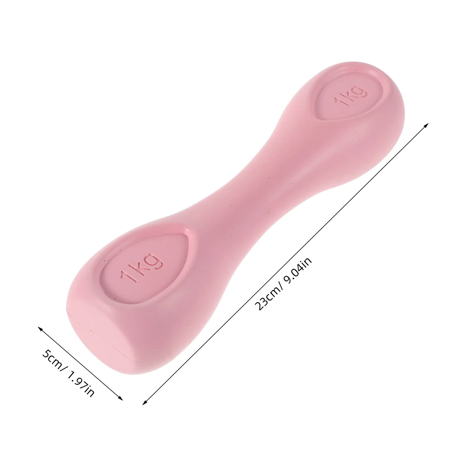 2 قطعة الدمبل للسيدات خفيفة الوزن غير قابلة للانزلاق للمنزل الصالة الرياضية تجريب بيلاتيس تدريب القوة الذراع التنغيم ممارسة #2