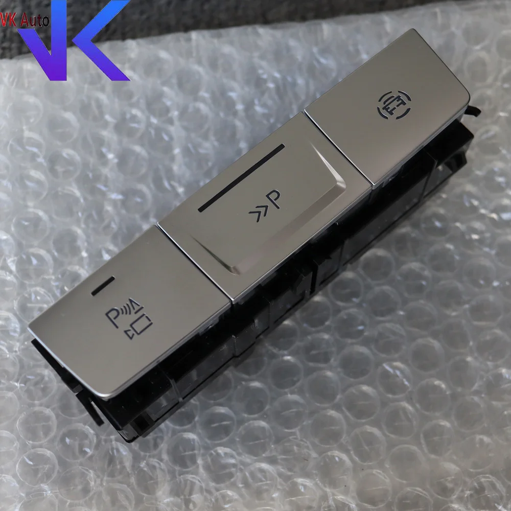 

For Audi A6 C8 A7 A8 Q7 Q8 Silver Chrome Multifunction Switch PDC Park Assist Radar Switch 4N0 959 673 J 4N0959673J