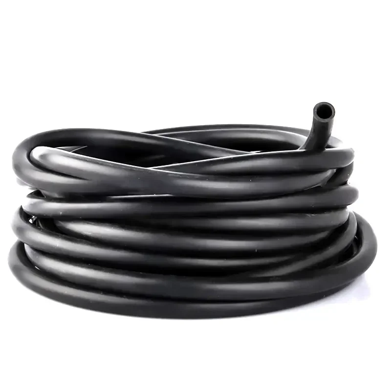 1/3/5M Lot I.D 1~23mm Black Silicone Tube Flexible Aquarium Air Pump Soft Rubber Hose Heat Resistant High Presure Fuel Tank Pipe