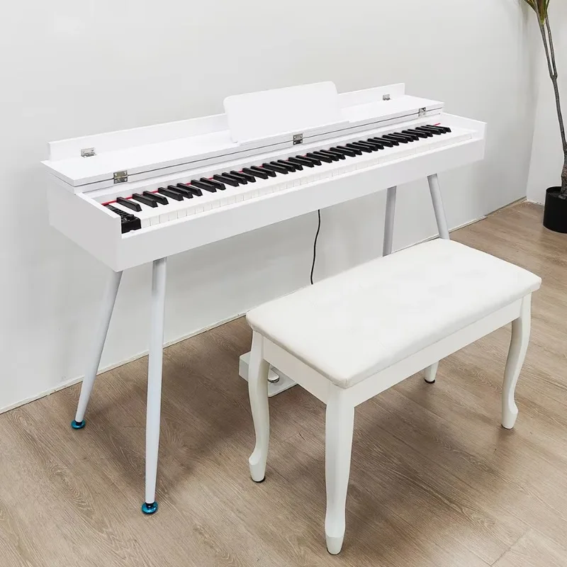 Digital piano Large music stand Portable 88-key hammer Action keyboard Bluetooth Midi desk Piano factory design A13T - view 2