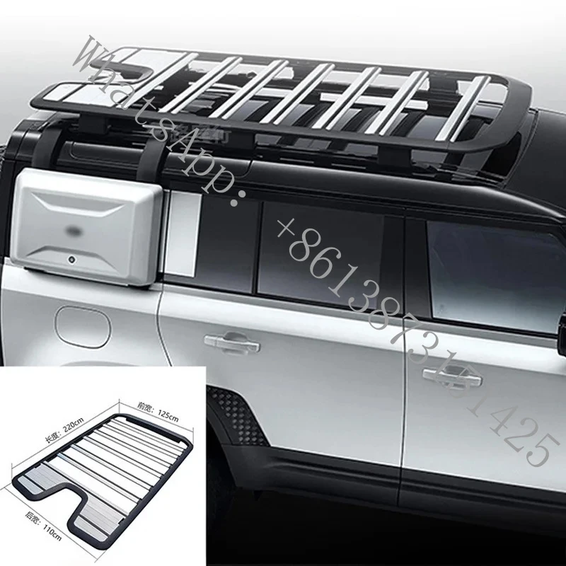 

Suitable Defender L663 20+ 90/110 Body Appearance Expedition Luggage Roof Rack
