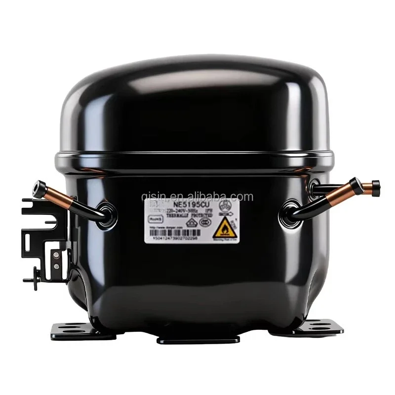 Donper 3/8HP R134a Refrigeration Compressor 110V-120V 60Hz LBP Fridge Compressor for Refrigerator