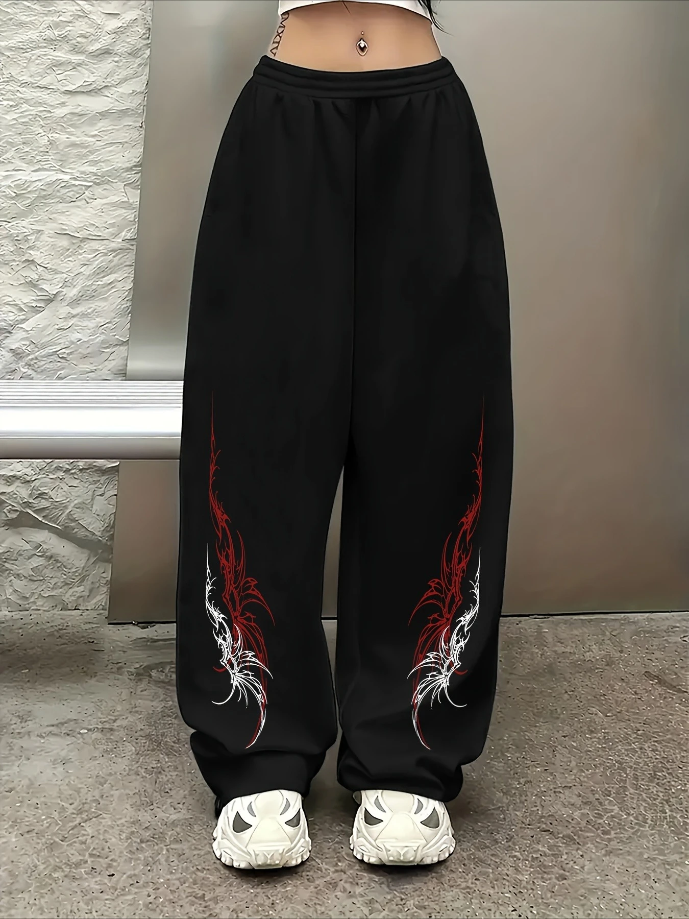 

2026 Новые хит продаж, модные мужские повседневные спортивные брюки в стиле ретро в стиле хип-хоп с 3D принтом, мужские повседневные прямые брюки больших размеров