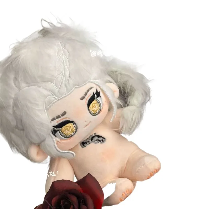 20cm Anime Game Identity V Kawaii Cosplay Soft Cotton Doll Body With Skeleton Coordinator Cartoon DIY Dress Up Toy Figures Gift