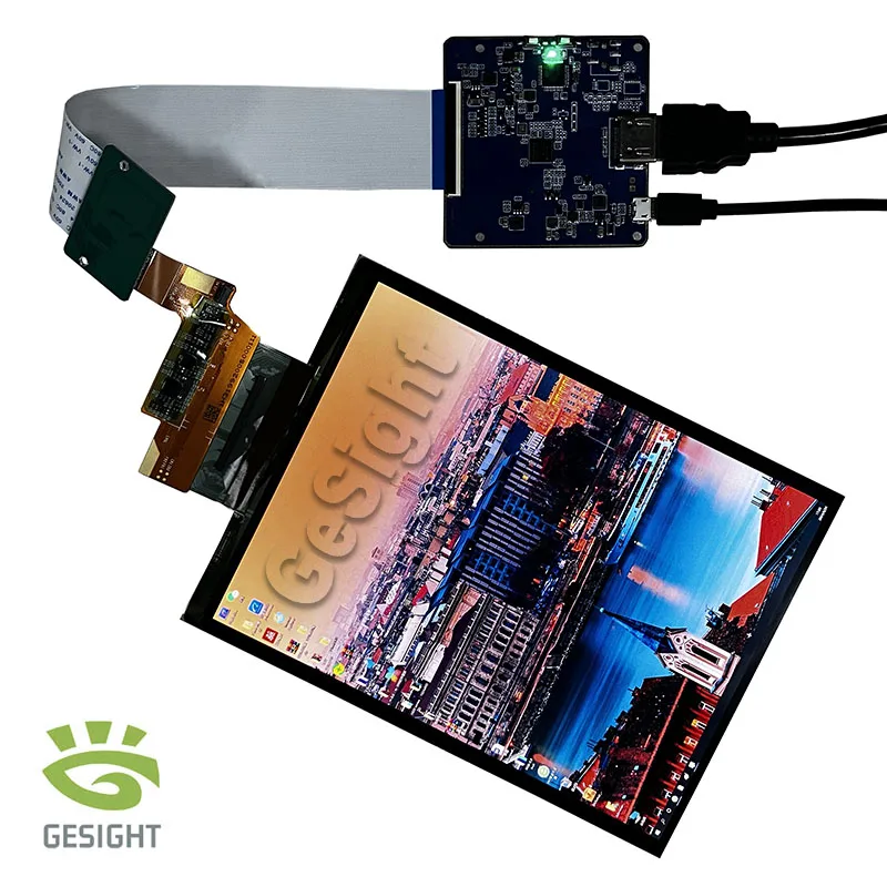 Imagem -06 - Tela Dobrável 7.8 Polegada 1920x1440 Amoled Display Flexível Painel Macio Rolável Oled Mipi Driver Board