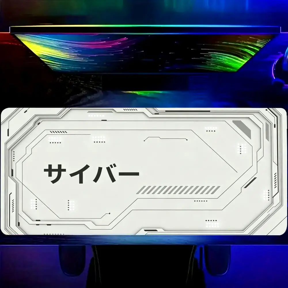 

HYBXAXC Black and White Mouse Pad Gamer Large Art Mousepad Keyboard Pads Home Office Table Carpet rubber Anti-slip Desk Mat