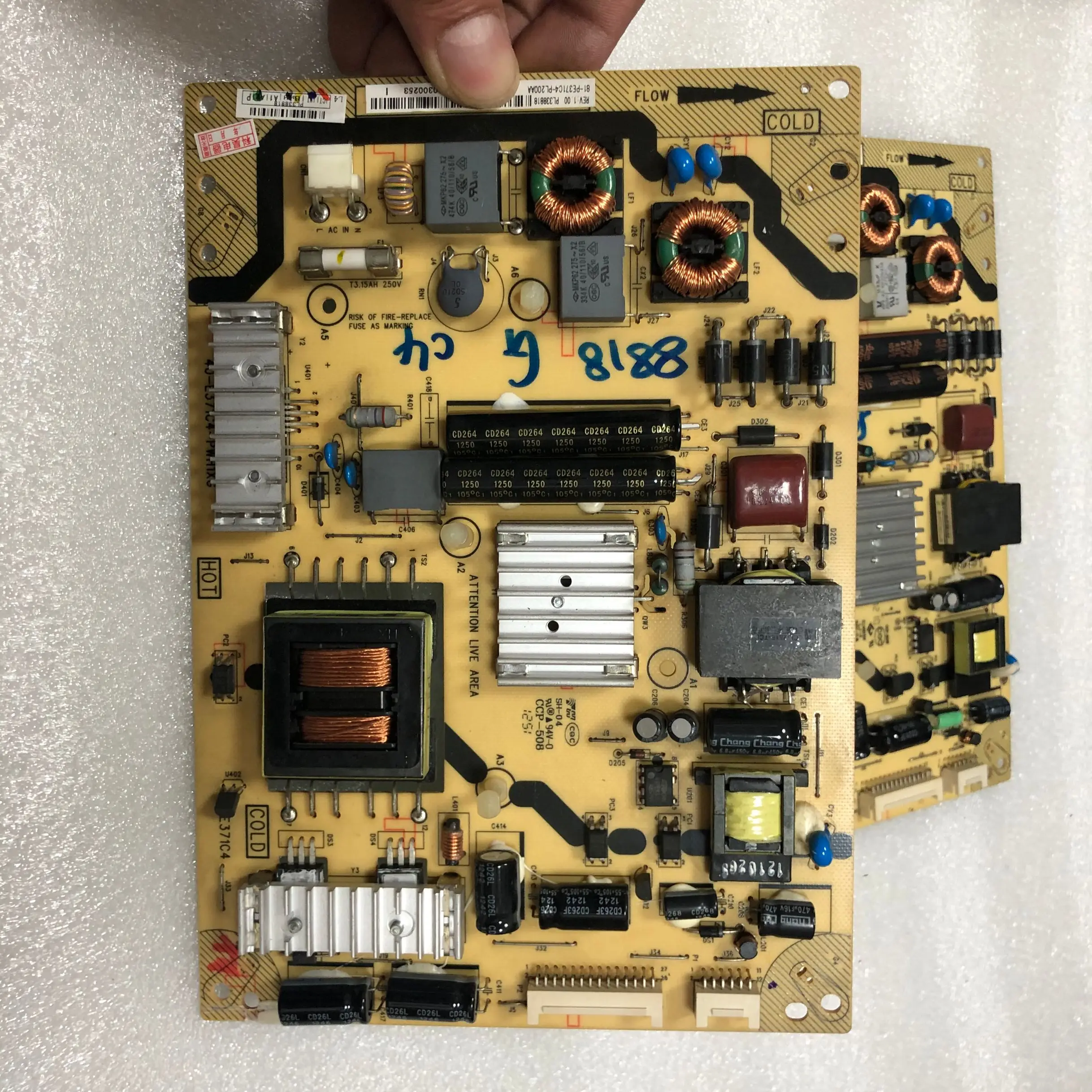 

Good quality,Original L42F3370B power board 40-E371C4-PWH1XG 08-PE371C4-PW200AA