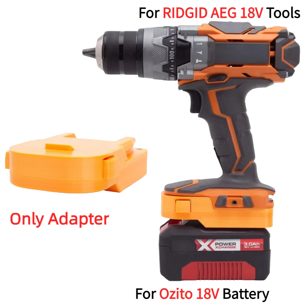 

Адаптер/преобразователь для Kobalt/BAUER/OZITO/SKIL/ PARKSIDE X20V 18V-24V литий-ионный аккумулятор для RIDGID AEG 18V аксессуар для электроинструментов