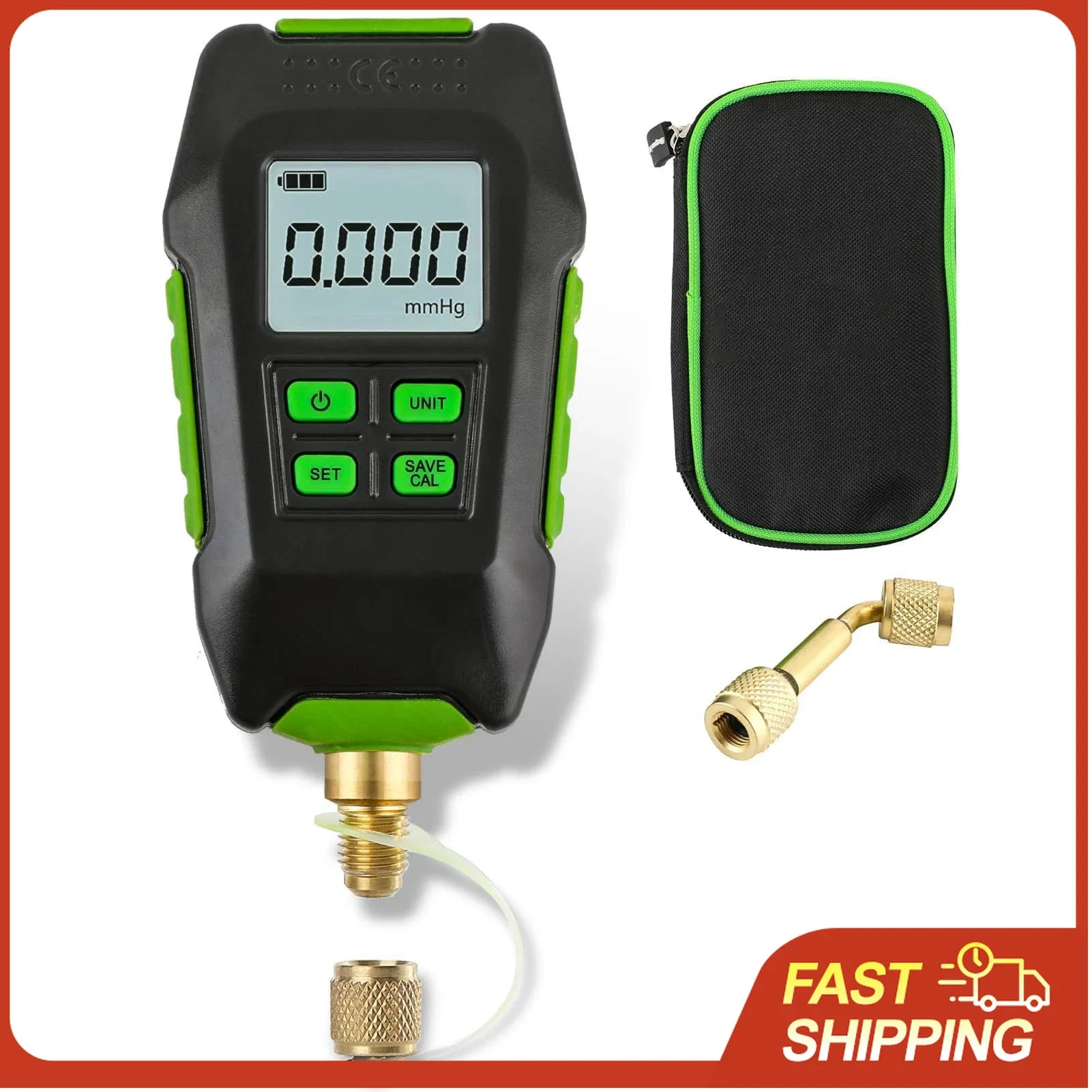 Digital Vacuum Gauge 1/16