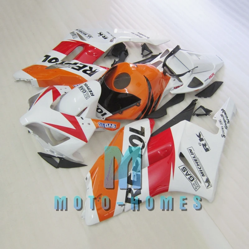 ABS Plastic Motorcycle Shell for HONDA CBR1000RR 2004 2005 CBR1000 RR 04 05 Injection ZXMT Fairings Set Repsol No Need Modify