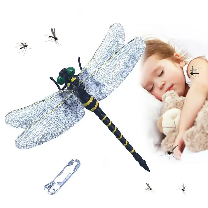 

Dragonfly Figurine Bird Scarer Vivid Simulation Animal Model Simulated Dragonfly Ornaments Toys for Garden Farm Backyard