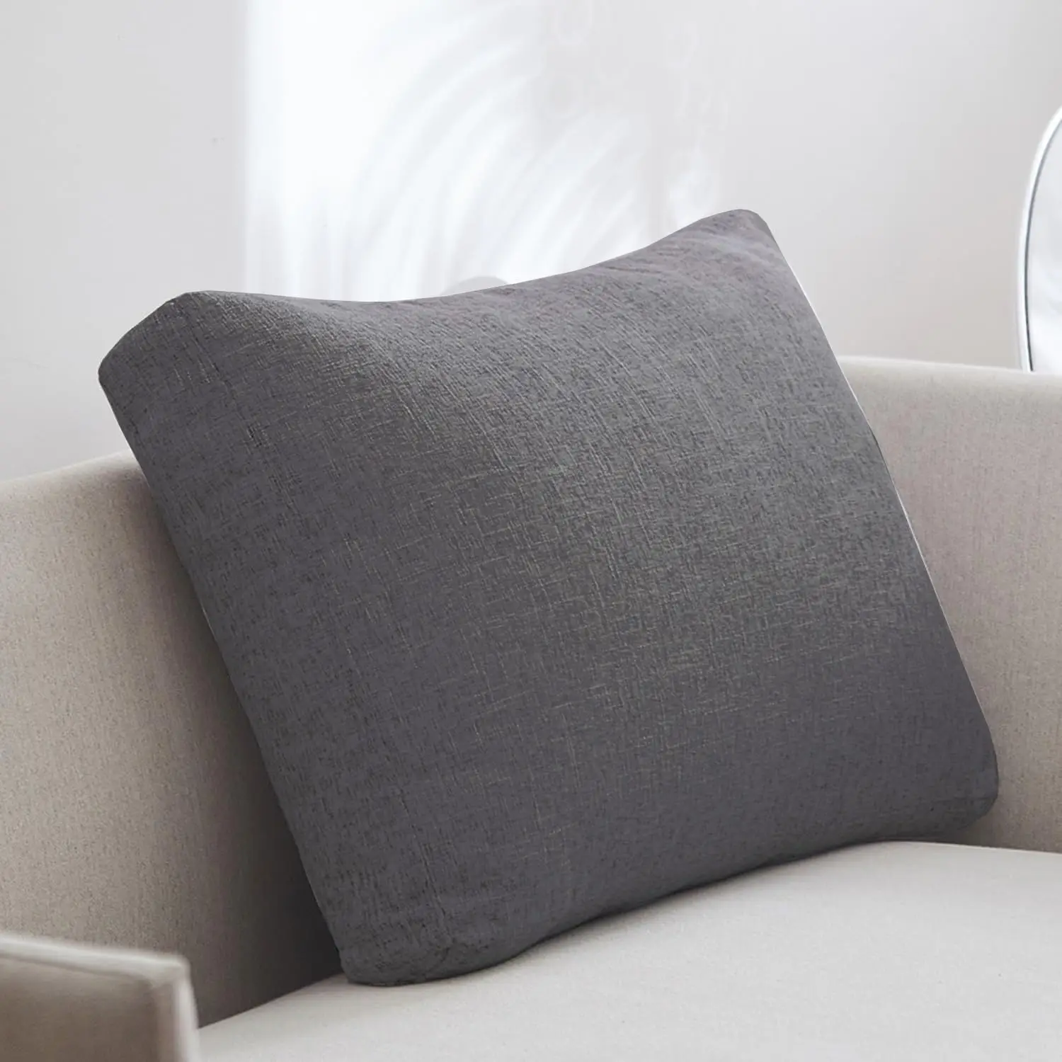 Custom Sofa Pillow Linen Garden Backrest Cushions Sponge Hand Rests Lumber Pillows Back Bolster Thick Soft Decor for Living Home
