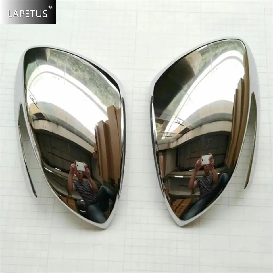 

Rearview Mirror Wing Case Shell Cap Protect Decoration Shell Cover Trim For KIA Sportage 2016 - 2018 ABS Chrome Car Accessories