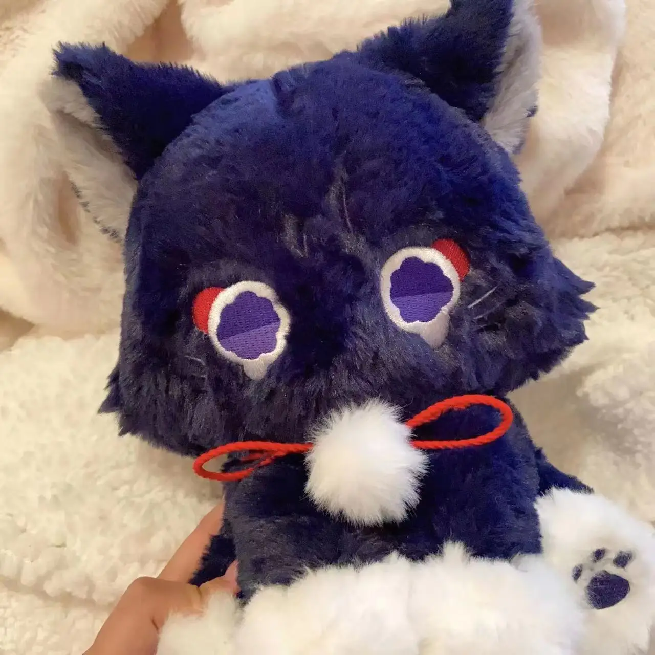 Genshin Impact Plush Toys Game Wanderer Kunikuzushi Balladeer Scarameow Scaramouche Cosplay Stuffed Dolls Cute Plush Pillow Kids