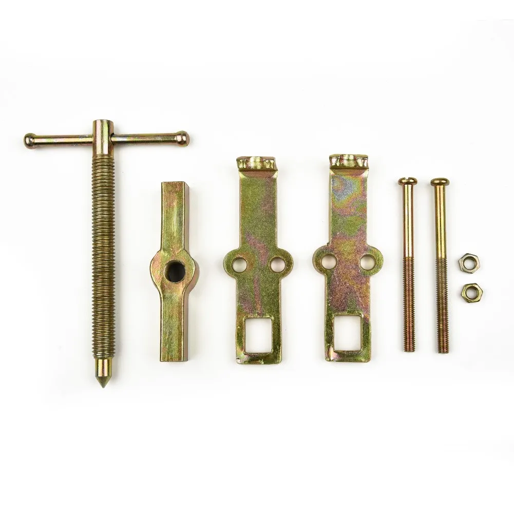 Polea de engranaje de 2 mandíbulas de acero de alto carbono, rodamiento de pierna pequeña, herramienta de removedor mecánico grande, alta calidad de moda, 3 pulgadas