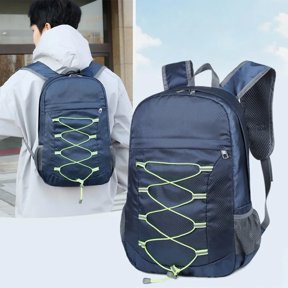 Foldable Camping Hiking Daypack Lightweight Backpack Handy Outdoor Camping Travel Cycling Backpacking For Men Women 44*30*12cm