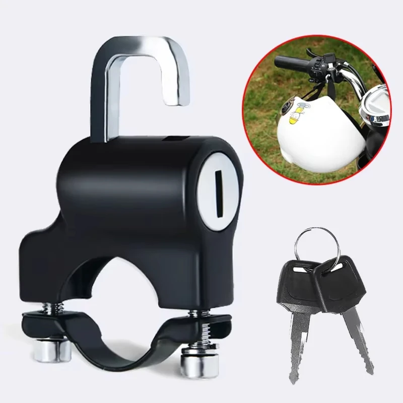 

Electric Bike Helmet Lock Anti-theft Fixing Multifunctional Lock Head Bicycle Head Fixing Helmet Anti-theft Lock