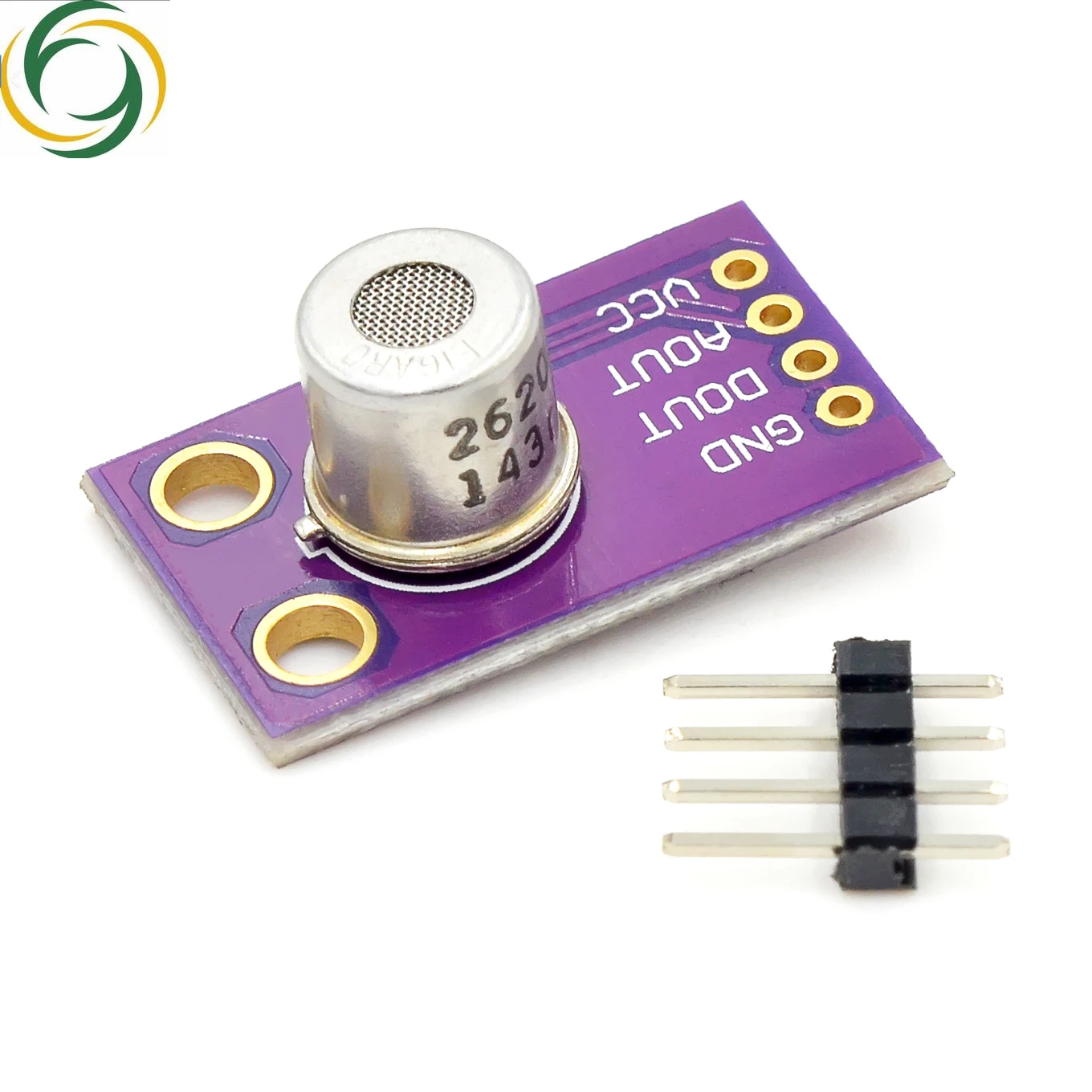 Álcool Módulo Qualidade do Ar, Lâmpada, Black, Smoke, Quality, TGS2600, TGS2602