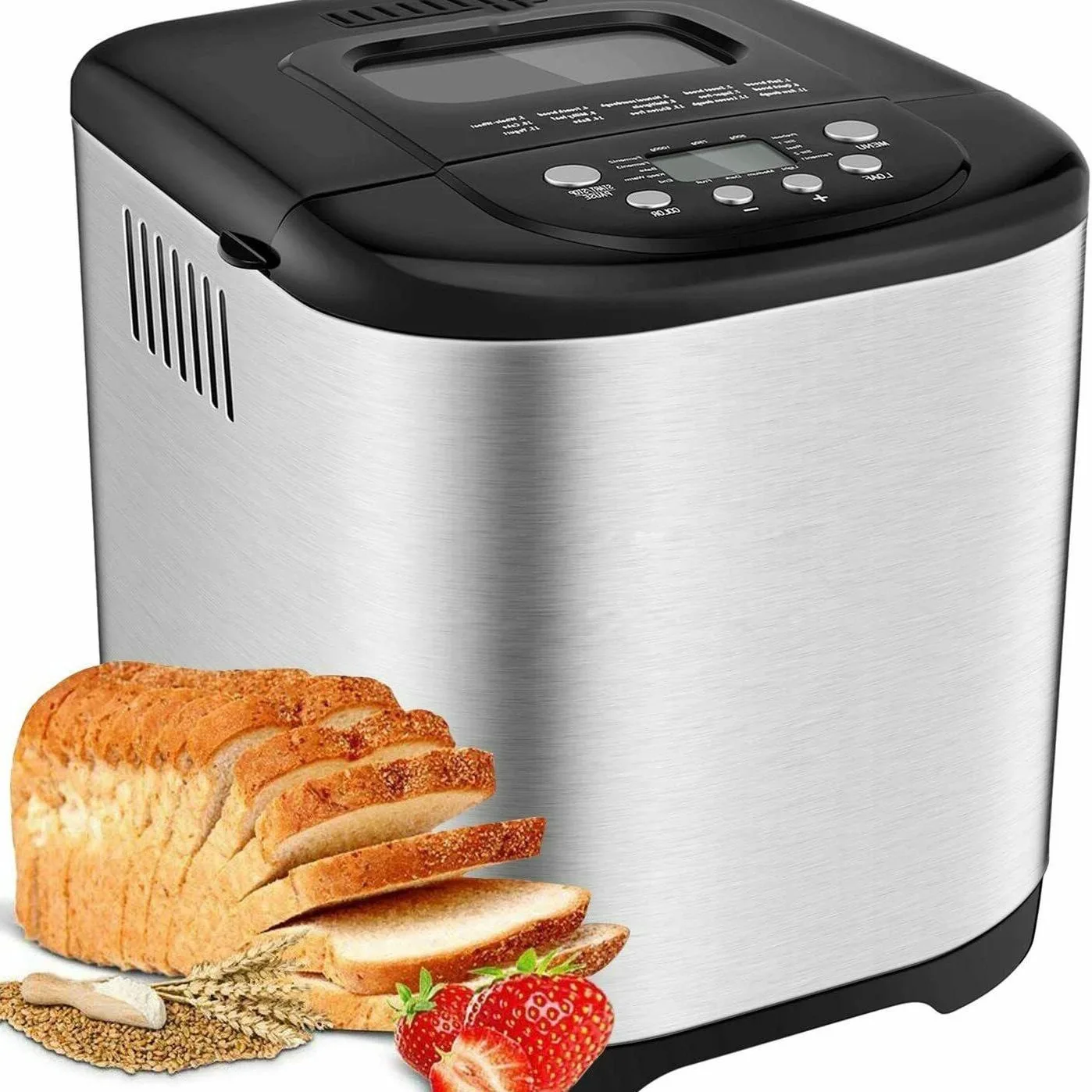 

The New Bread Smart Home Appliance Automatic Sprinkling Fruit Flour Machine Multi-functional Small Breakfast Bread Machine