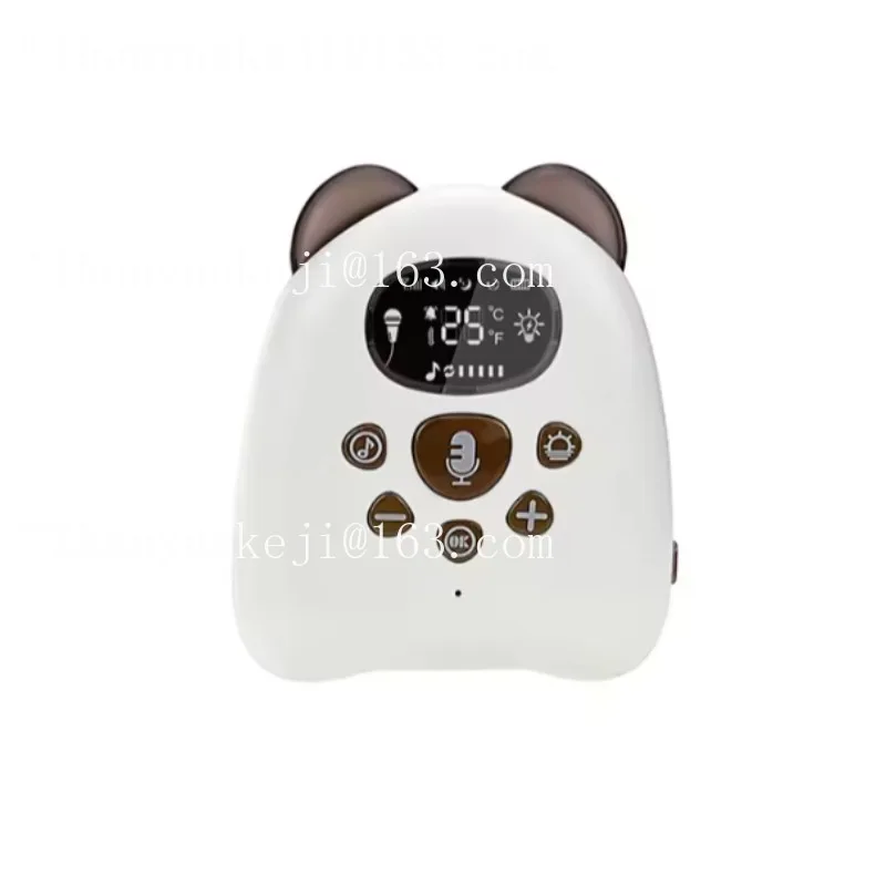 

Two-way voice call 2.4GHz wireless light music telephone white noise (5 songs) night light (7 colors) 700mAh battery