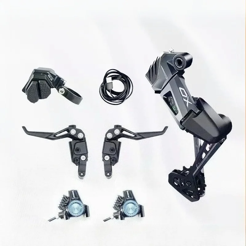 2026 Wheel Peak EDS OX  Mountain Kit Mountain Bike Wireless Electronic Transmission,7-14S Shifting, Gear Lever+Rear Derailleur