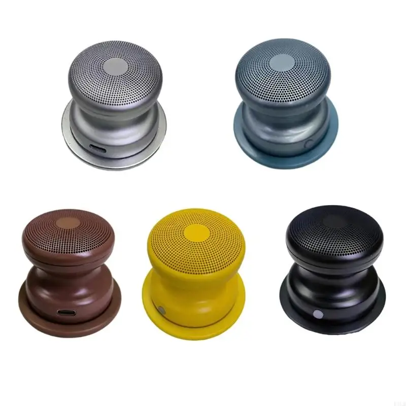 2025 ลำโพงไร้สายขนาดเล็กใหม่พร้อมฐานแม่เหล็กกันน้ำได้ง่ายพื้นผิวโลหะสำหรับโทรศัพท์สำหรับโทรศัพท์บ้านกลางแจ้งใช้งาน