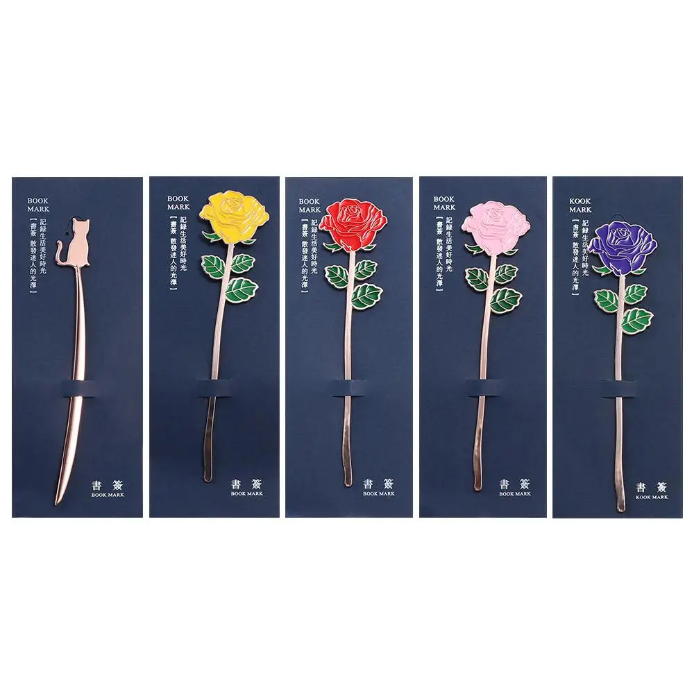 

Creative Office Supplies Reading Book Mark Bird Cat Page Folder Bookmark Book Clip Positioning Clip Alloy Bookmark