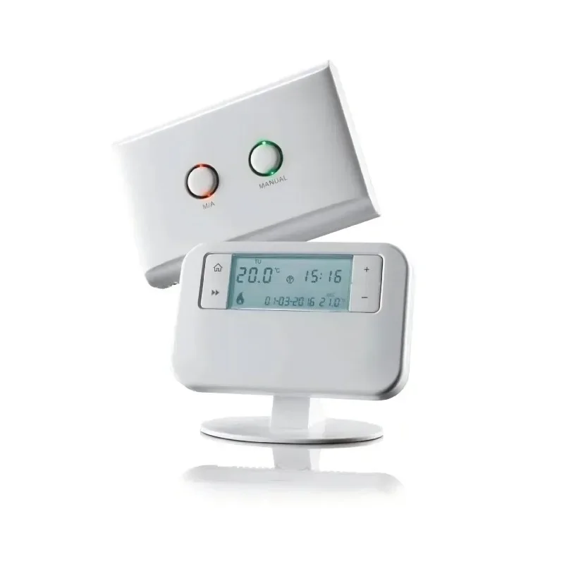 Thermostat, wireless programmable temperature controller