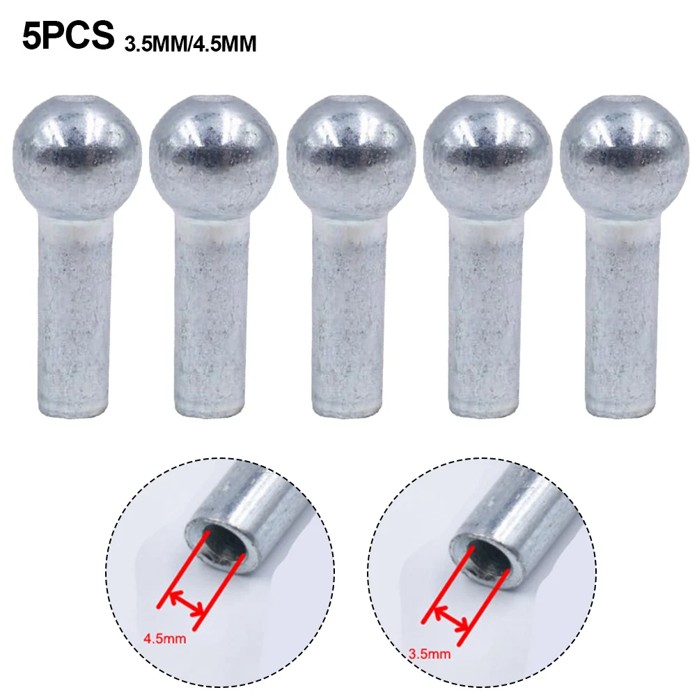 Upgrade Your Gym with Gym Pulley Machine Cable Ball Terminals  5mm/6mm Size  Reliable and Resilient Wire Port Joint Parts