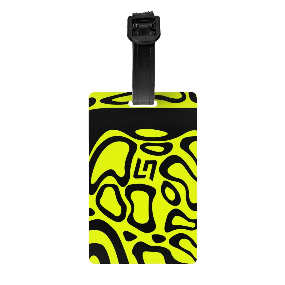 Custom L-Lando Norris Luggage Tag Privacy Protection Motorcycle Racing Baggage Tags Travel Bag Labels Suitcase