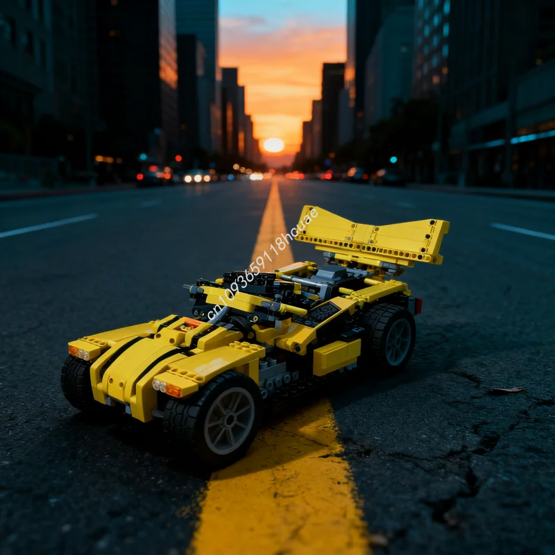 

750pcs MOC 6 Wheel All Terrain Technical Model Building Blocks Architecture Toys DIY Christmas Gift Idea Education Brick Kids