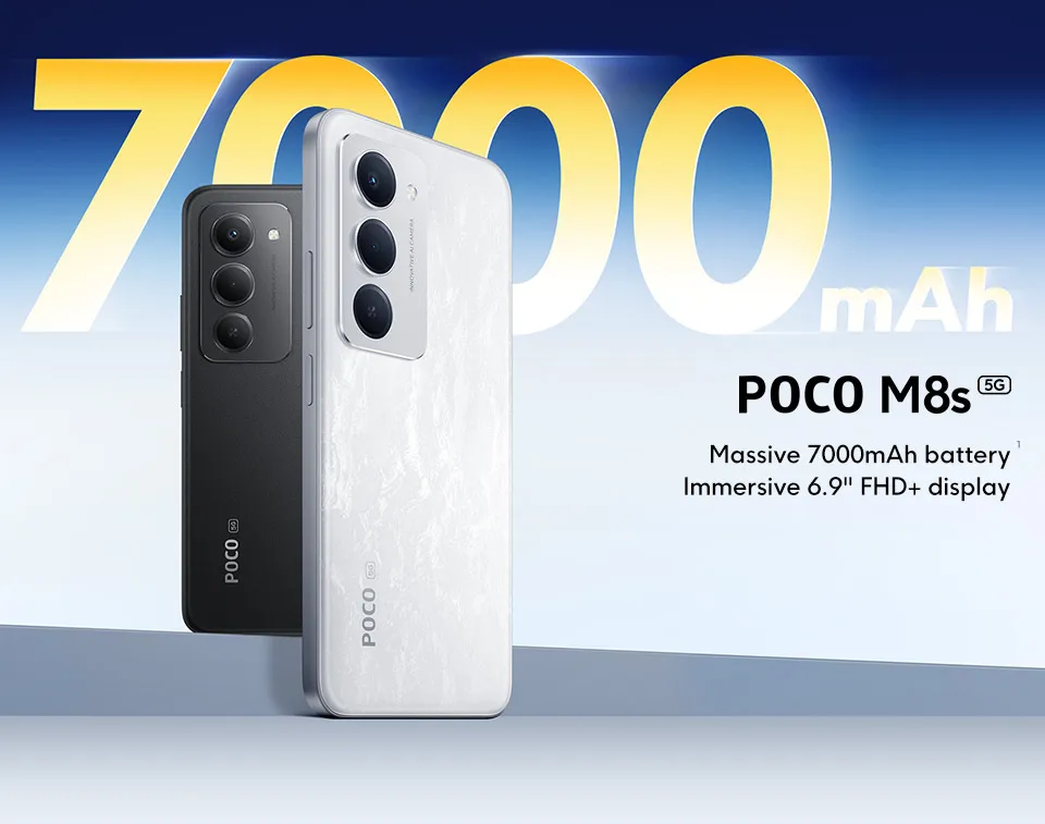 POCO M8S 5G 8+256GB - Intelec | Tecnología y Fitness