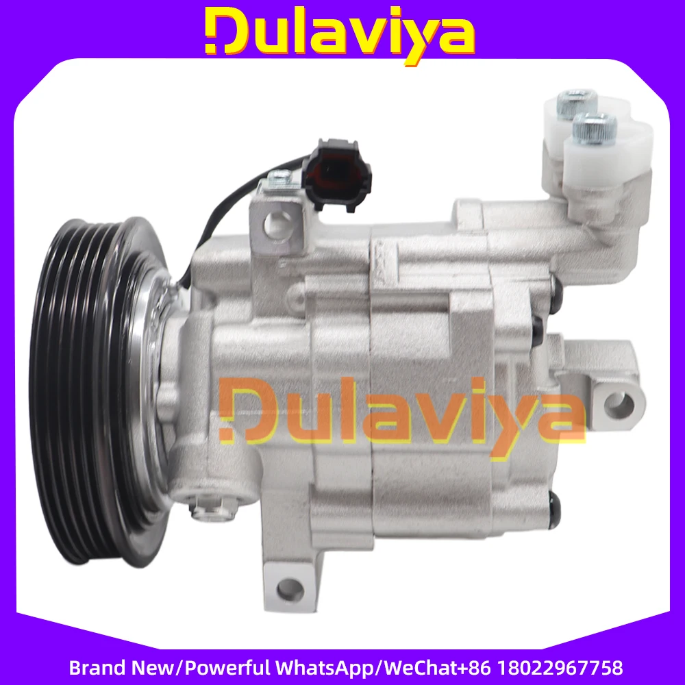 Airconditioning AC Compressor DKV08 Voor Nissan Micra K12 1.2 1.4 2003-92600AX800 92600AX30B 92600AX80A 92600AX80B 92600AX84B