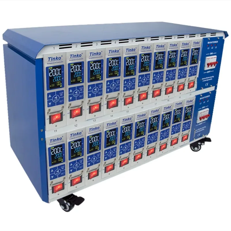 20 Zones Injection Molding Hot Runner Controller for Plastic Molding Machine