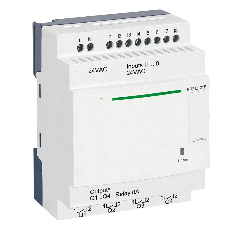 Brand new original SR2E121B SR2D101FU SR2E121B SR2E121FU SR3B101B SR3B101FU SR2E121BD Zelio Logic Modul Plc controlador programabi