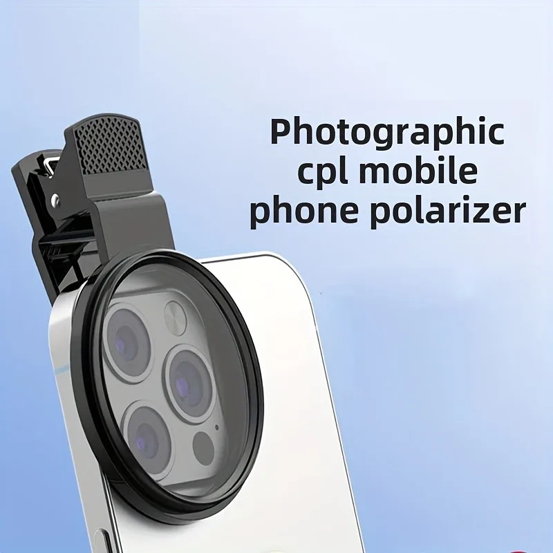CPL Polarizing Lens Head Filters Water Surface Reflectors, Mobile Phone Universal Shooting Glass Plants To Reduce Reflectivity