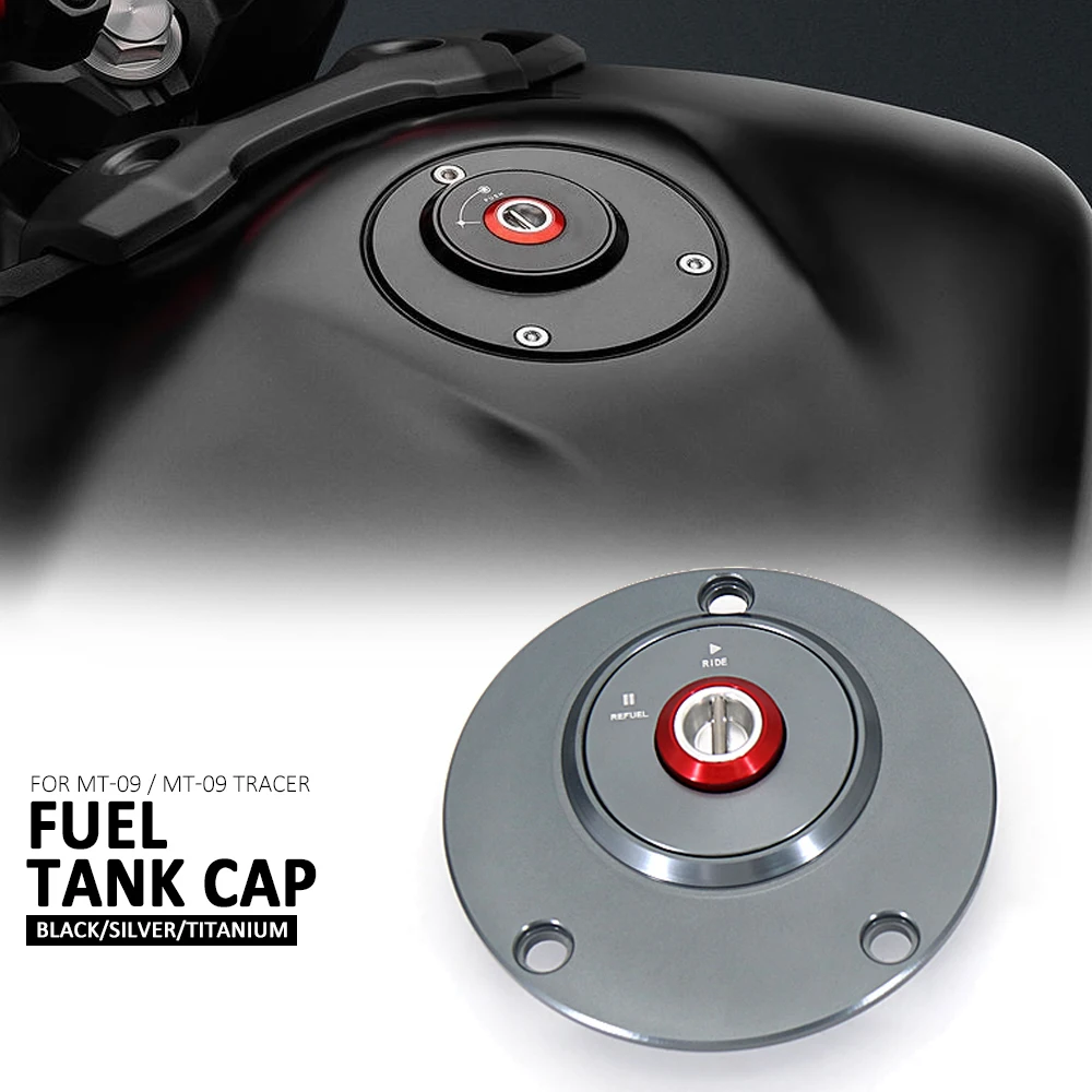 

New Motorcycle Accessories Fuel Gas Cap Cover Key For Yamaha MT-09 SP 2021 2022 2023 MT09 mt09 2013-2023 MT 09 Tracer 2015-2017