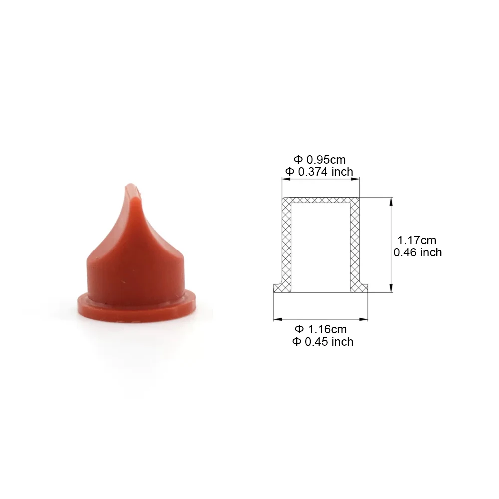 5PCS Silicone One-Way Duckbill Valves Air Pump Check Valve for Home And Garden Applications