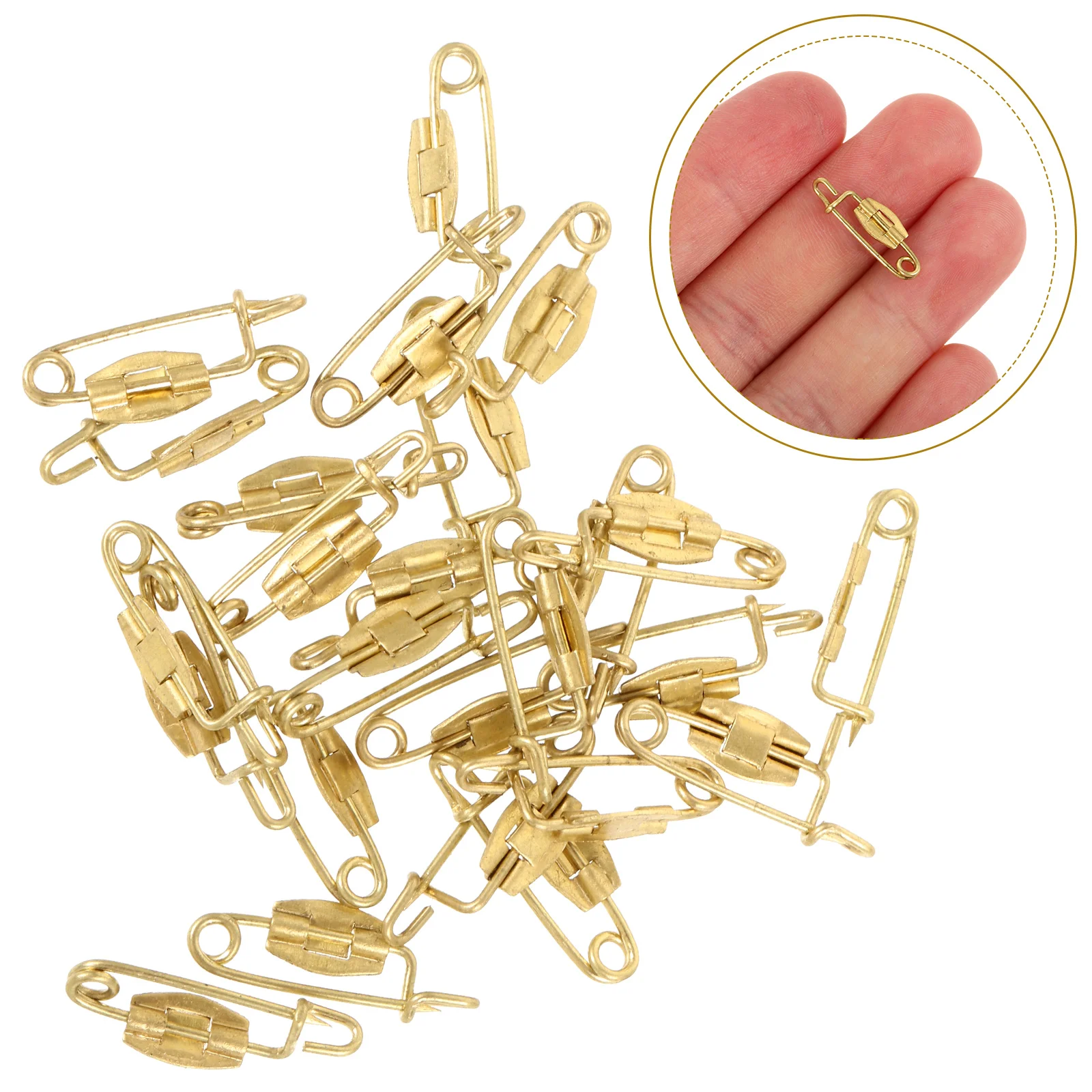 

50pcs P 20mm Metal Badge Pin For Crafting Base Pins for Badge Crafting Durable Safety Pin Rust resistant German Quality Pins