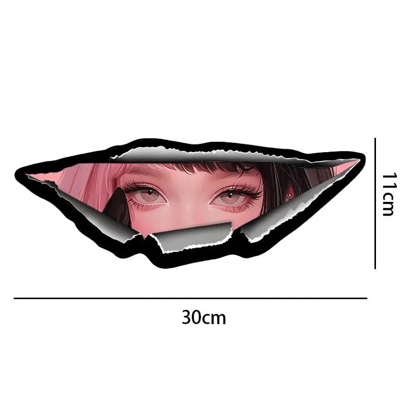 أنيمي فتاة باردة كسر الورق ملصق مقاوم للماء الجسم تقليم الشارات للدراجات النارية خوذة سيارة حقيبة كمبيوتر لوح التزلج Part2