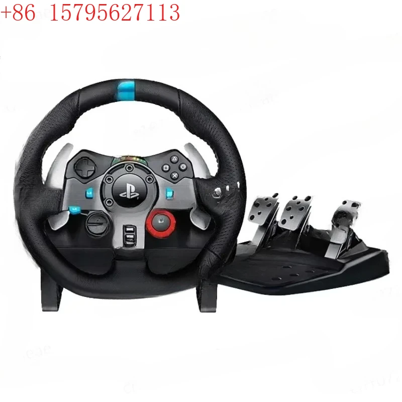 G29 Game Racing Steering Wheel Pedal Shift Lever Driving Force Race Wheel Shifter Wired