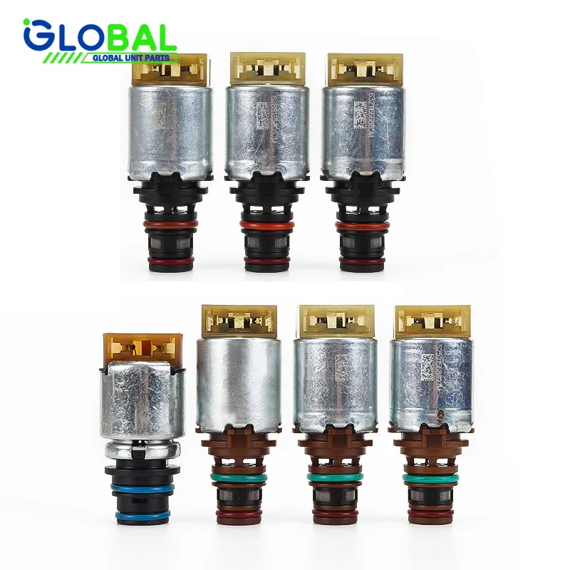 6R80 7PCS Transmission Valve Body Solenoids Kit Fits For Ford Explorer Ranger Mustang Territory Transit Everest F-150 2011-2017