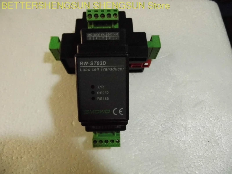 

Free shipping RW-ST03D (GT01D) weighing sensor digital transmitter rail type 485 force MODBUS signal