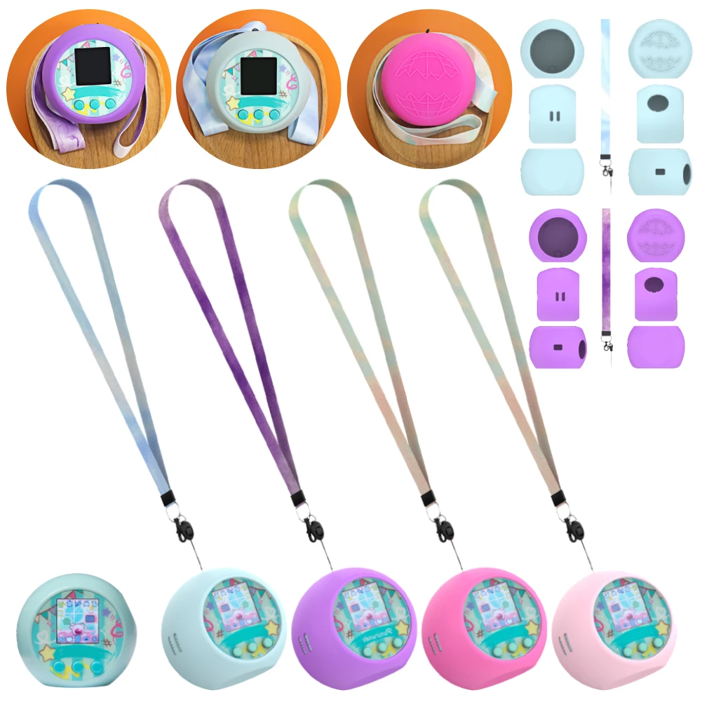 

Silicone Cover Case for Punirunes Interactive Digital Cover Anti-Drop Protective Sleeve Shockproof Protective Cover with Lanyard