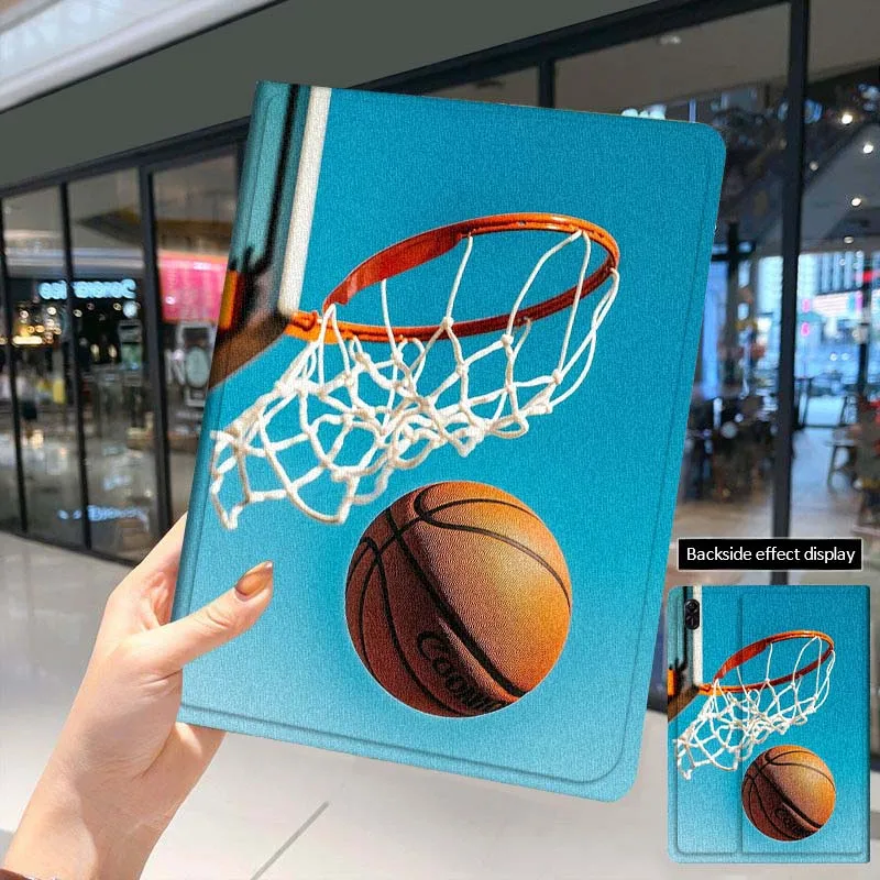 Creative basketball patterns For Huawei MatePad Air SE Pro M6 M5 M2 T10s T5 10 11 12.6 11.5 12 X 10.8 Inch 10.1 Tablet Case