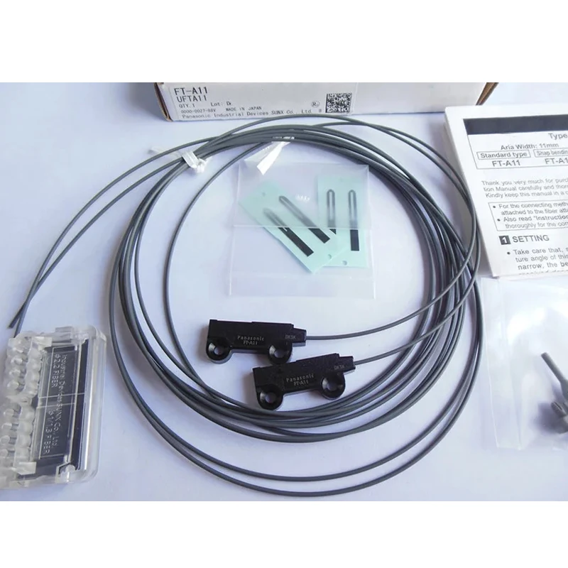 

Original genuine FT-A11 area type fiber optic sensor to the beam type with lens can replace FU-E11