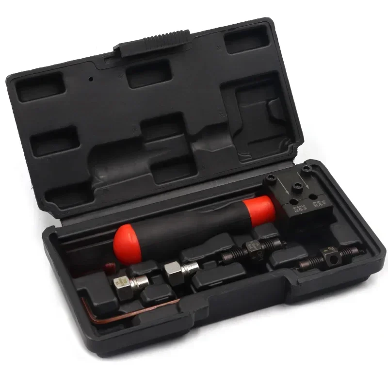 3/16in 1/4in Copper Tube Brake Line Single Double Flare Tool Adapter Universal Auto Repair Tools