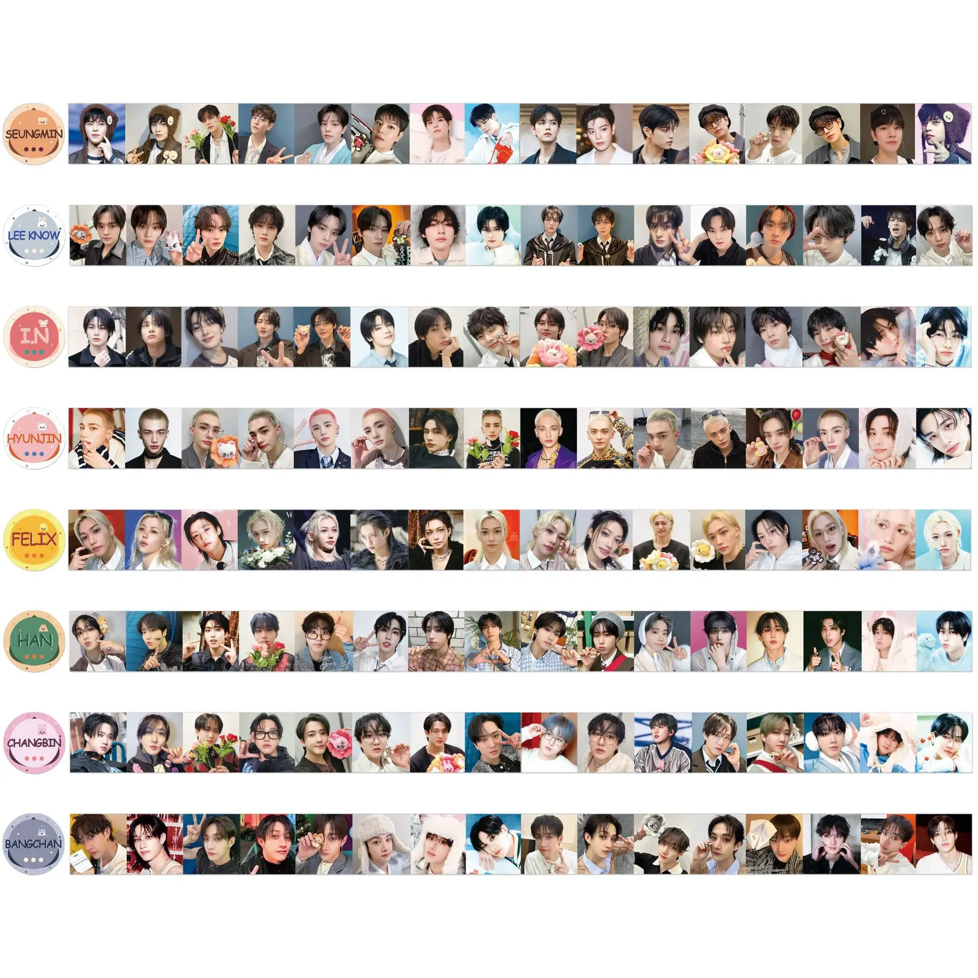 StrayKids, Huang Xuanchen, Li Minhao, Li Longfu, skzoo, lifestyle-foto's in dezelfde stijl, accountstickers, perifere beroemdheden