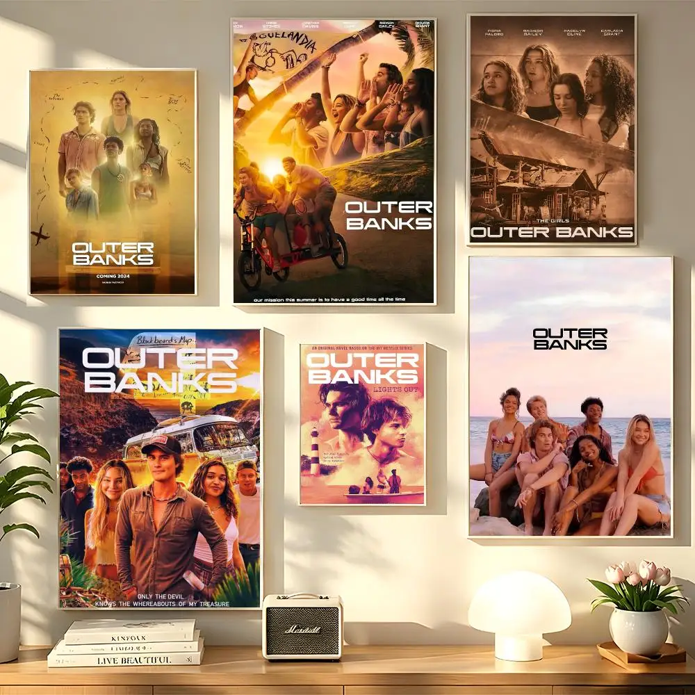 TV Series O-Outer B-Banks Poster Decorative Wall Sticker Mural Photo Print for Bedroom Living Room Hallway Home Decor Gift